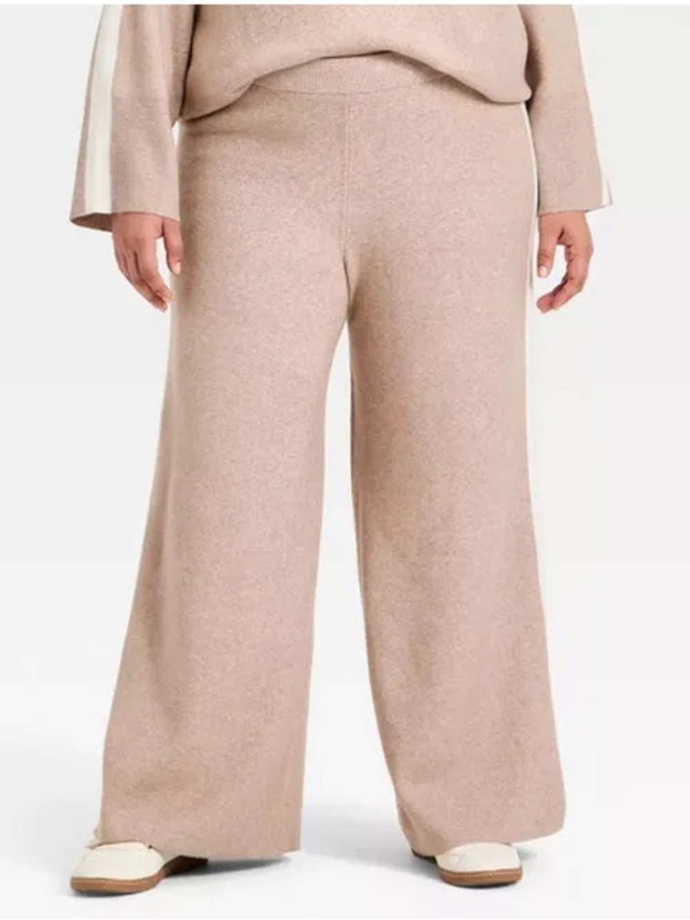 AVA & VIV NWT 3X Taupe High-Rise Wide Leg Pants 🤎🛍️